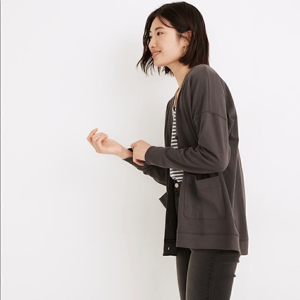 Madewell Cardigan Tee - Picture 2 of 8